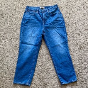 Madewell Perfect Vintage Crop Jean